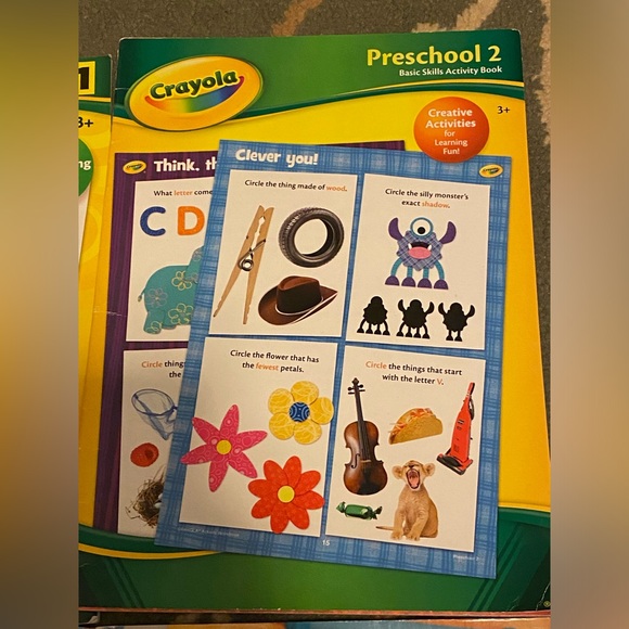 4 kids educational work books, coloring book 📚 ✏️ - Picture 8 of 16